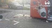 Mercedes врезался в кофейню в Нижнем Новгороде: пострадали бариста и посетительница