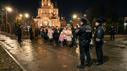 Пасхальная ночь в Нижегородской области: 1000 полицейских, ноль нарушений